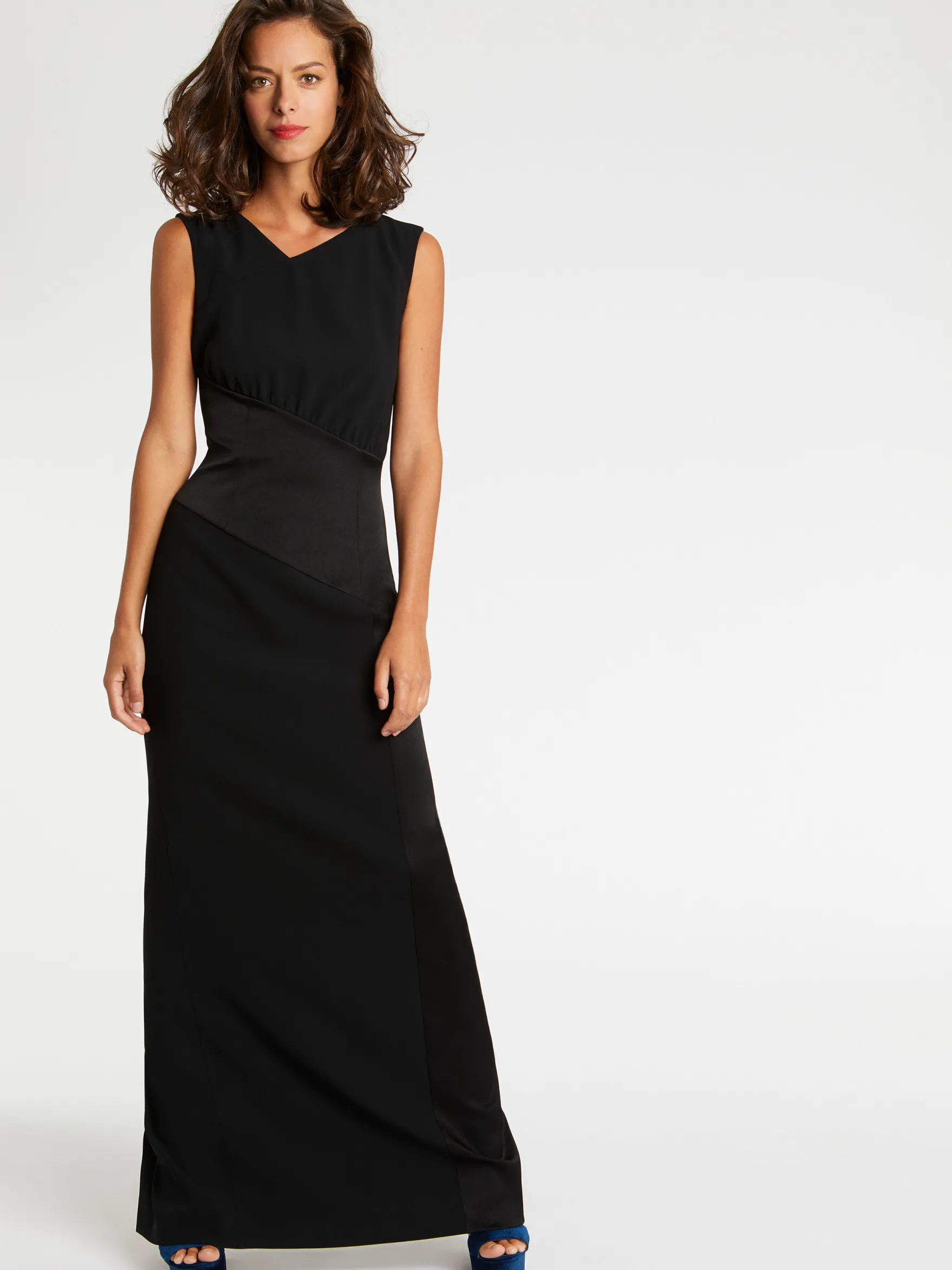 Women Paule Ka Dresses>Crepe Evening Gown