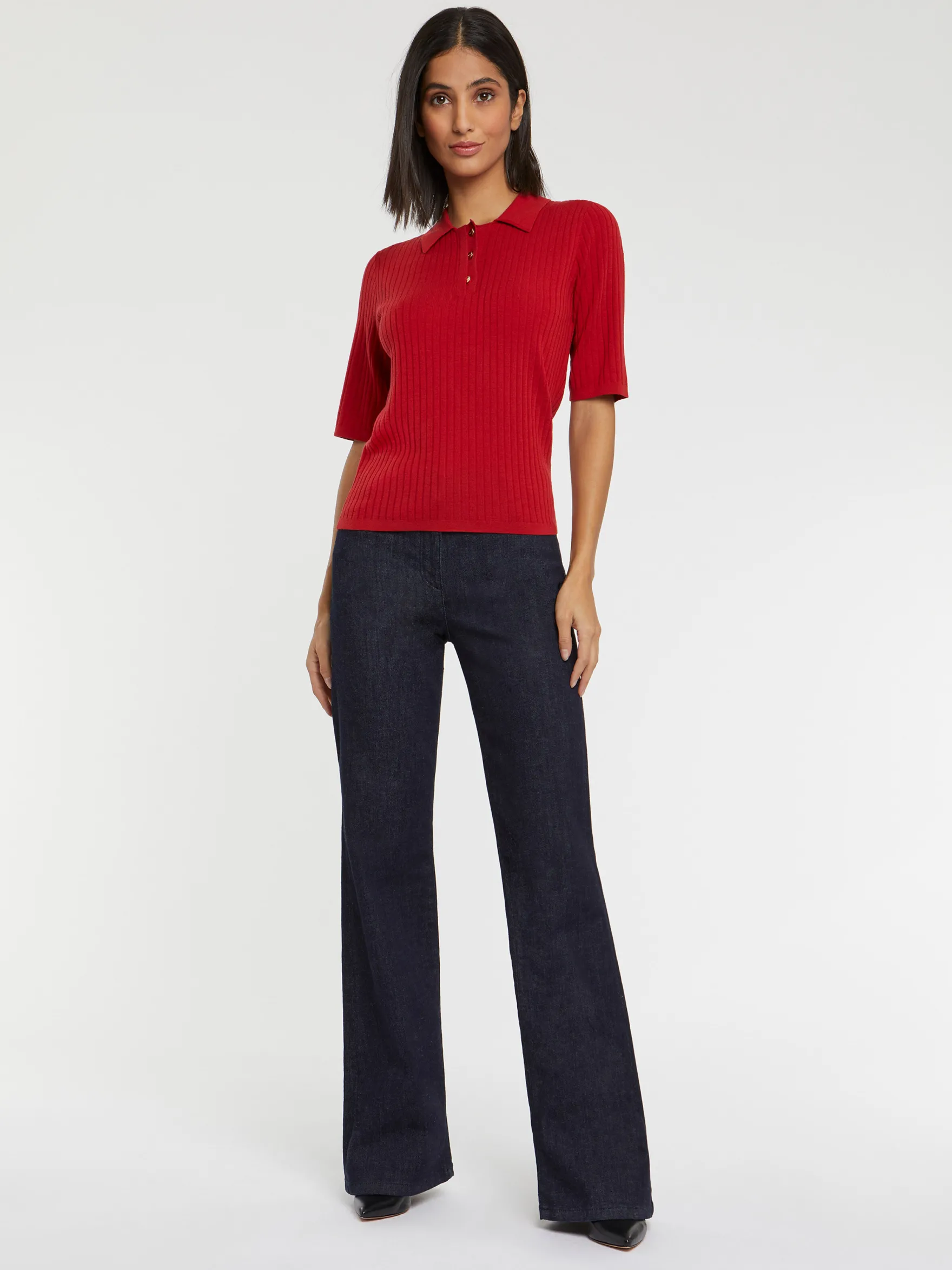 Women Paule Ka Knitwear>Merino-Wool Top