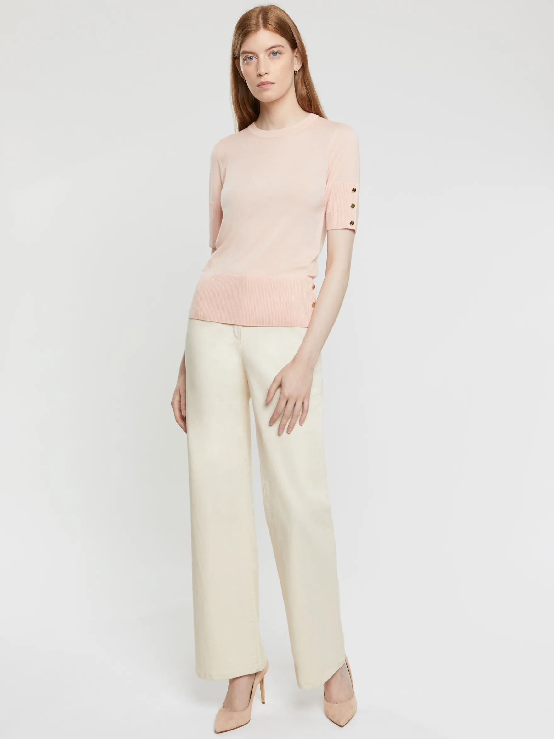 Women Paule Ka Knitwear>Merino-Wool Top