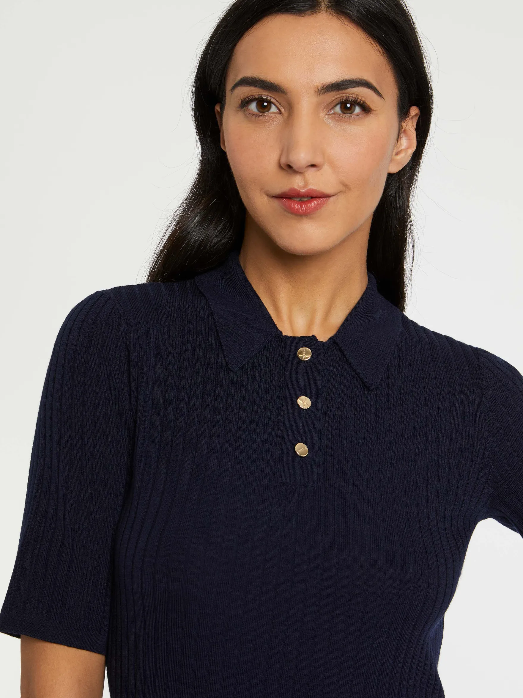 Women Paule Ka Knitwear>Merino-Wool Top