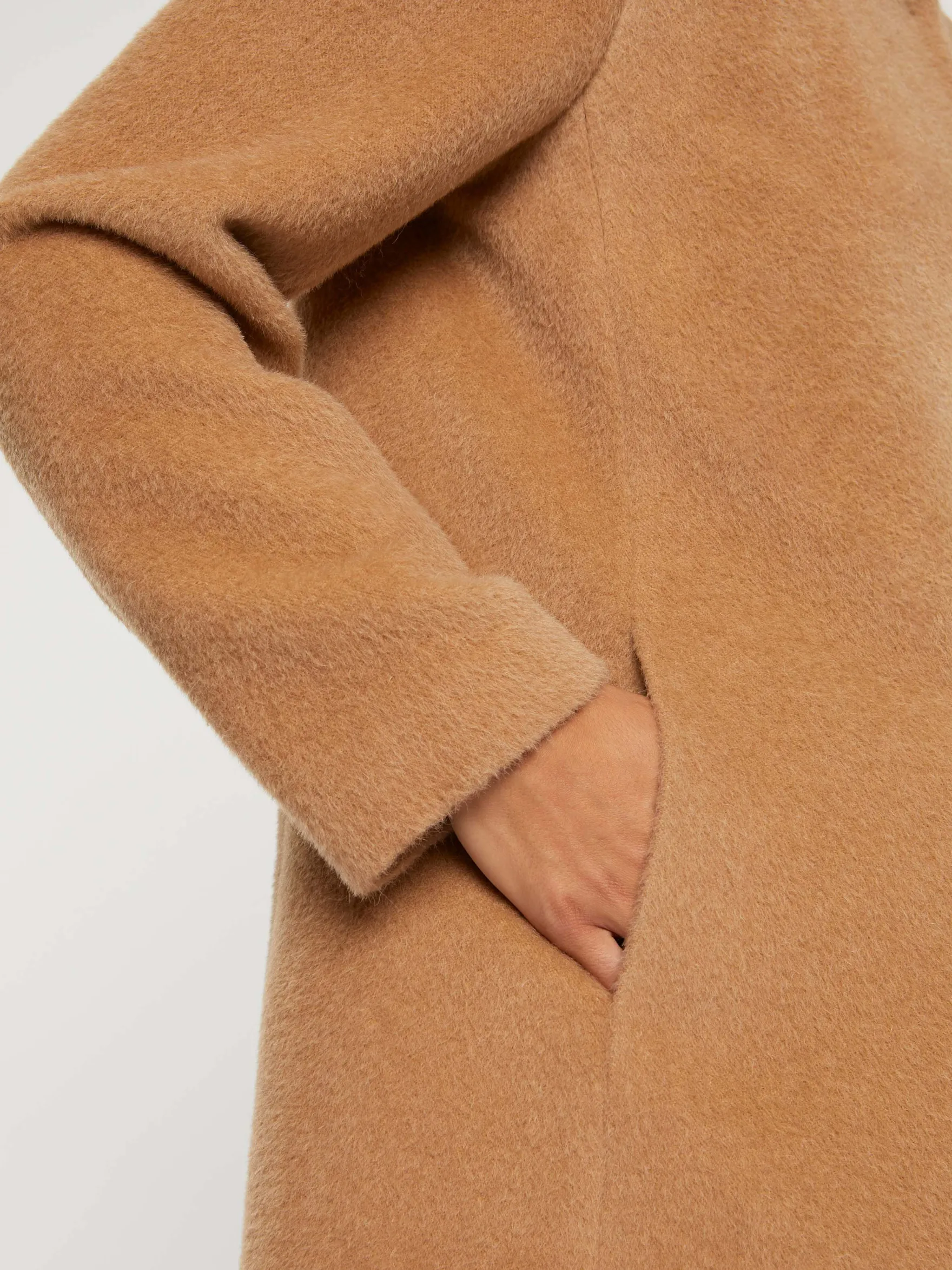 Women Paule Ka Coats>Mid-Length Alpaca Coat