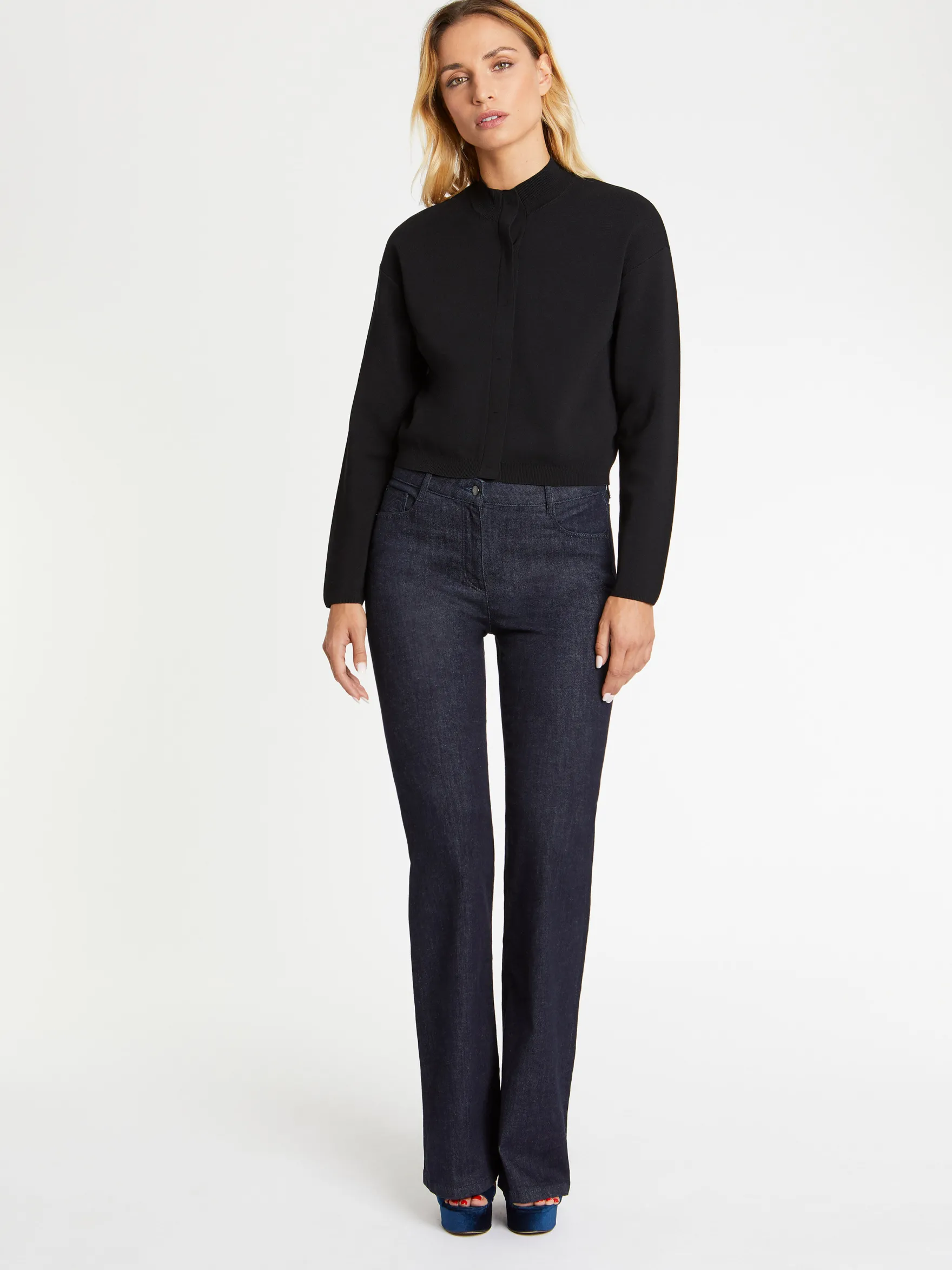 Women Paule Ka Knitwear>Milano-Knit Cardigan