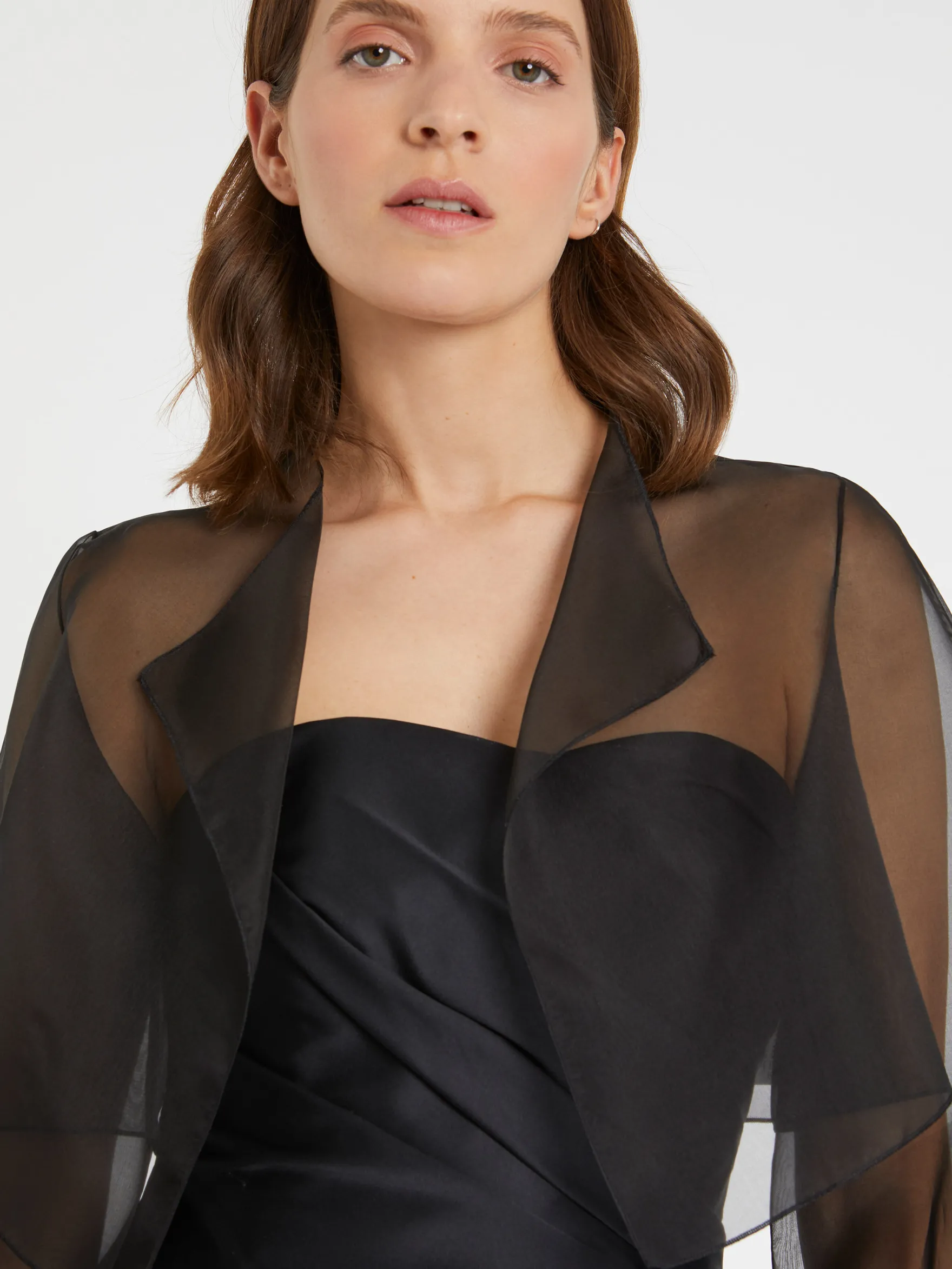 Women Paule Ka Jackets>Organza Jacket