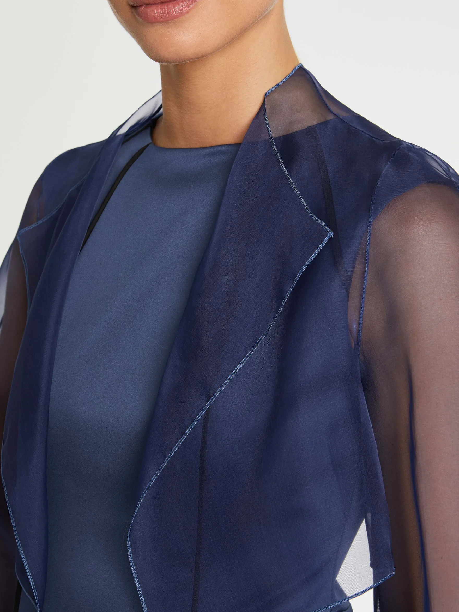 Women Paule Ka Jackets>Organza Jacket