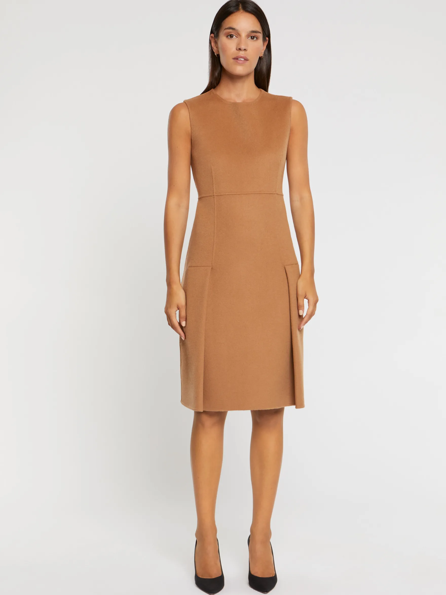 Women Paule Ka Dresses>Shift Wool-Blend Dress