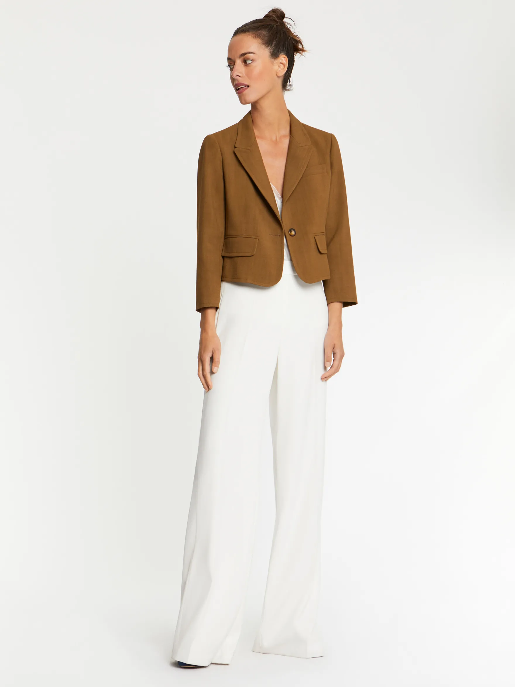 Women Paule Ka Jackets>Tailored Viscose Jacket