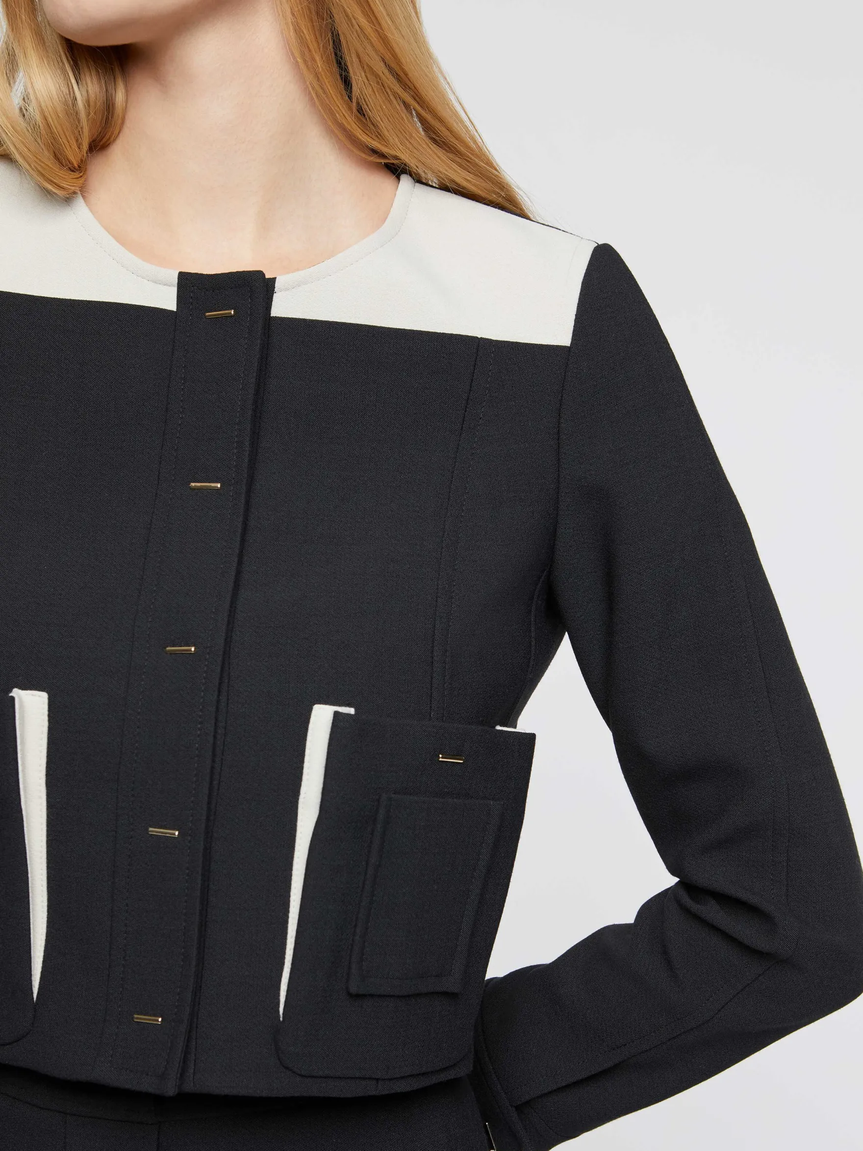 Women Paule Ka Jackets>Tricotine Jacket