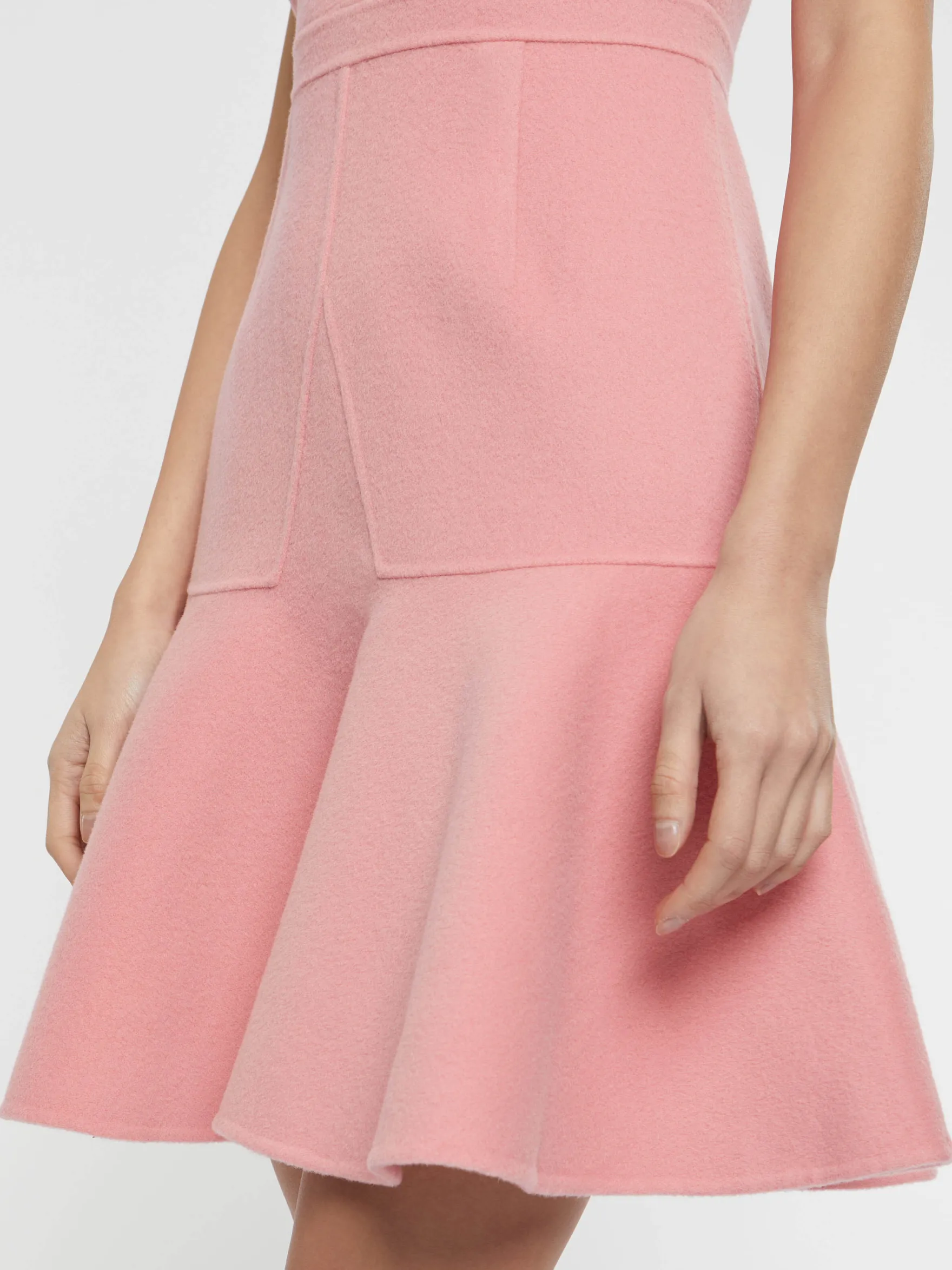 Women Paule Ka Dresses>Wool Corolla Dress