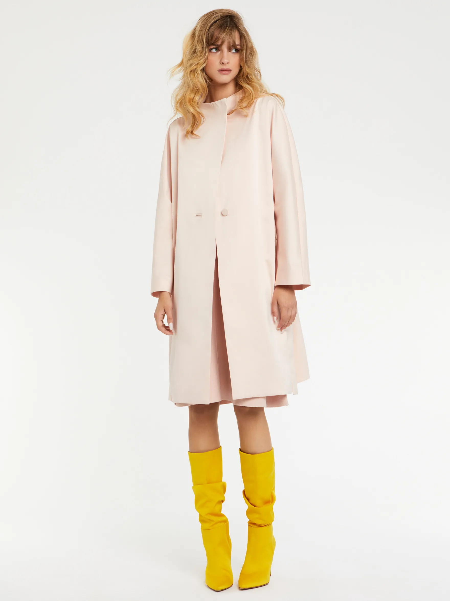 Women Paule Ka Coats>Woven Coat