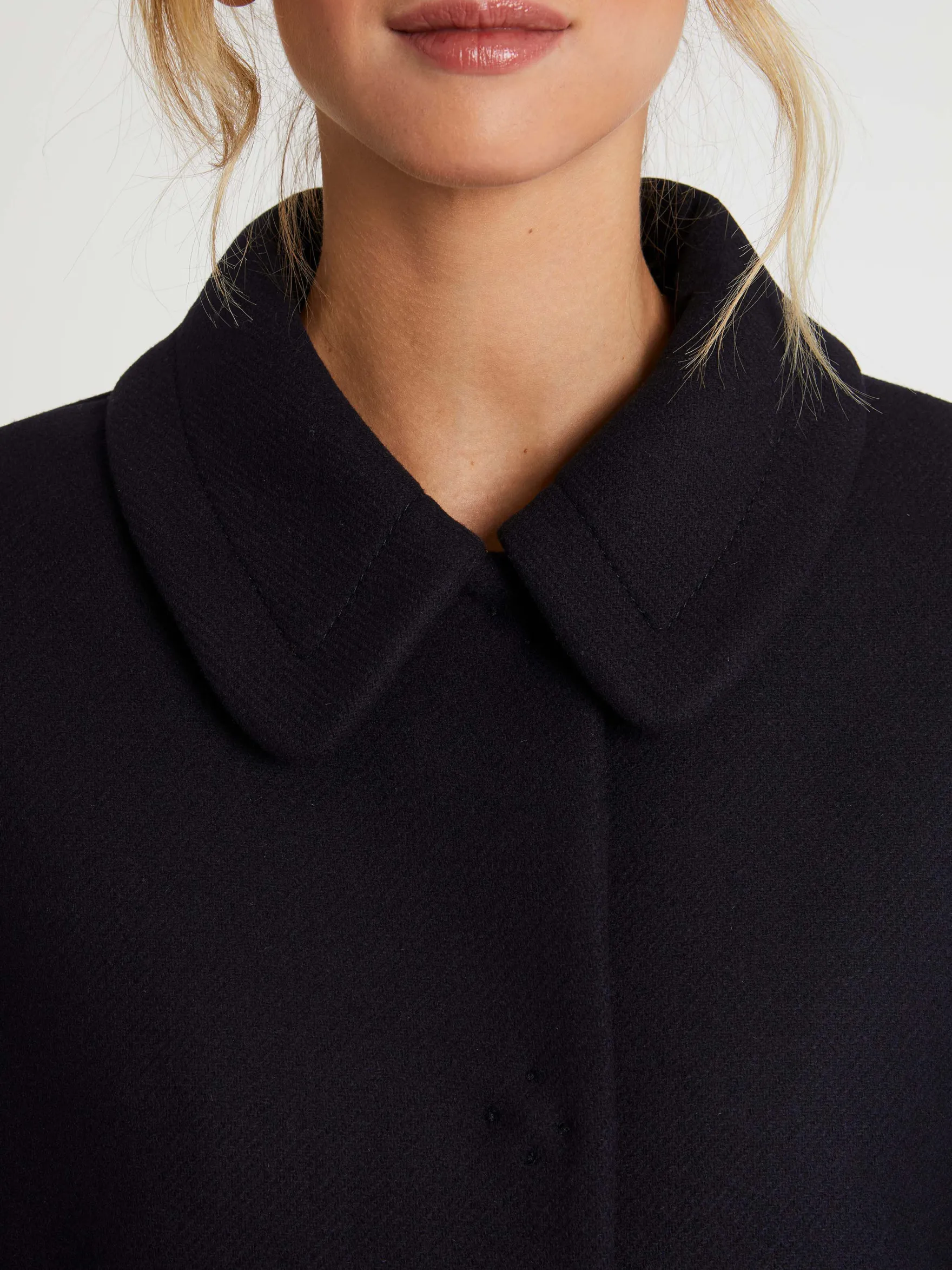 Women Paule Ka Coats>Woven Coat