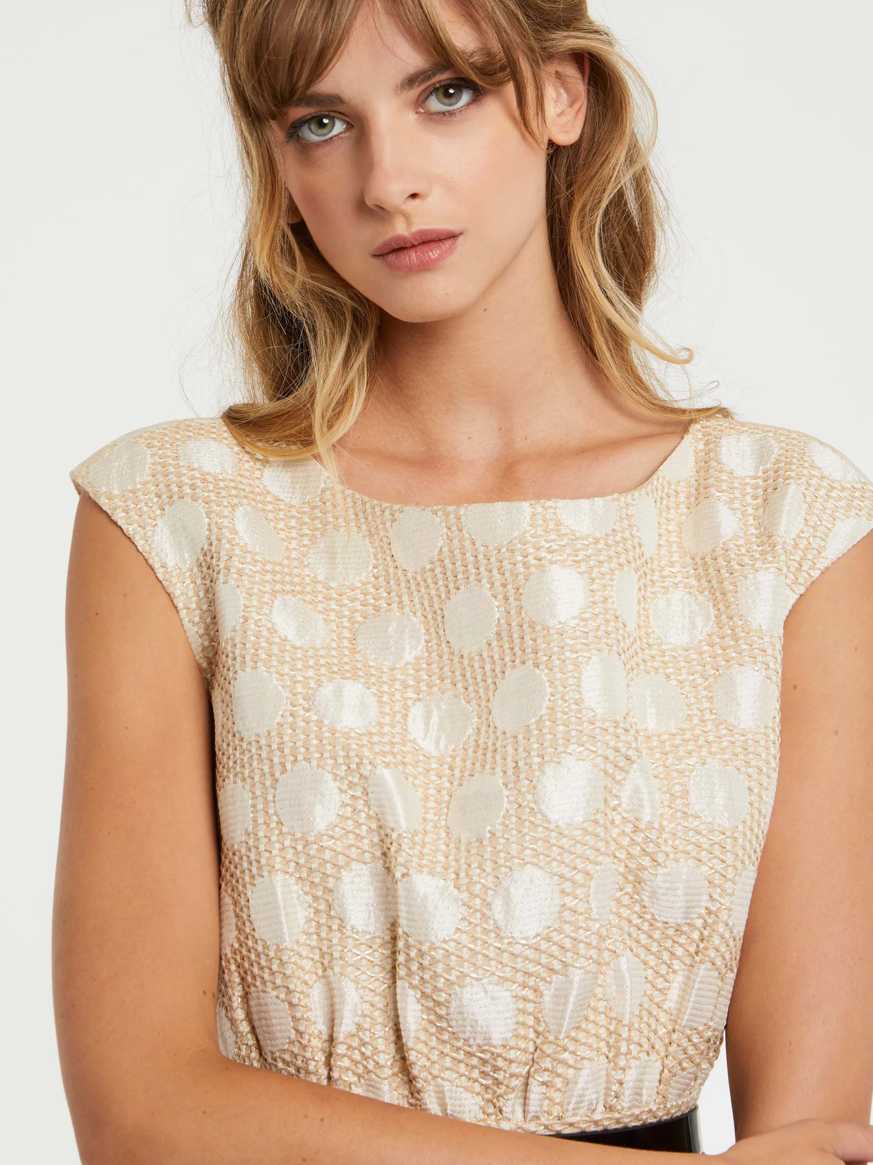 Women Paule Ka Dresses>Woven Dress