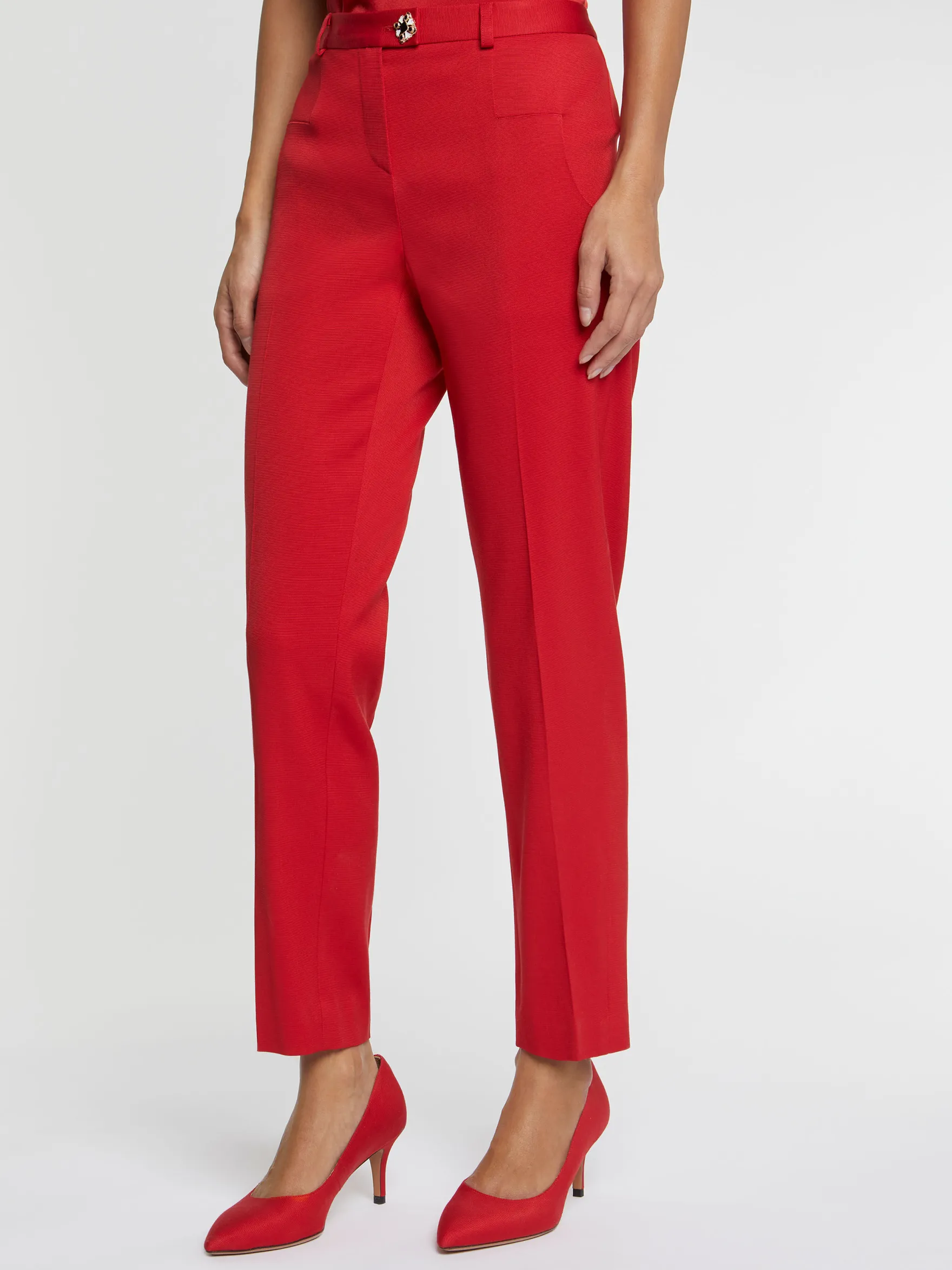 Women Paule Ka Trousers And Jeans>Woven Pants