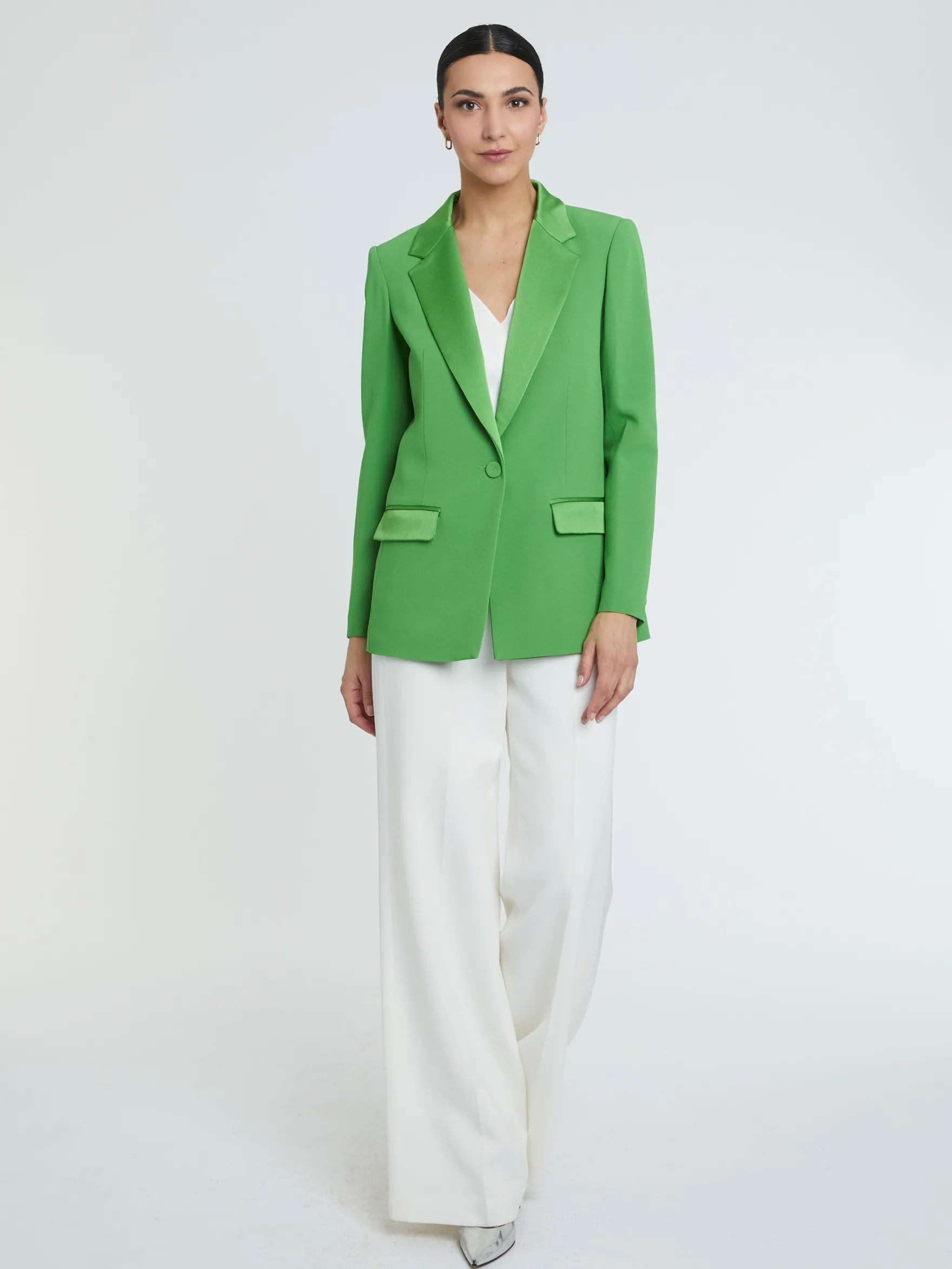 Women Paule Ka Jackets>Woven Suit Jacket