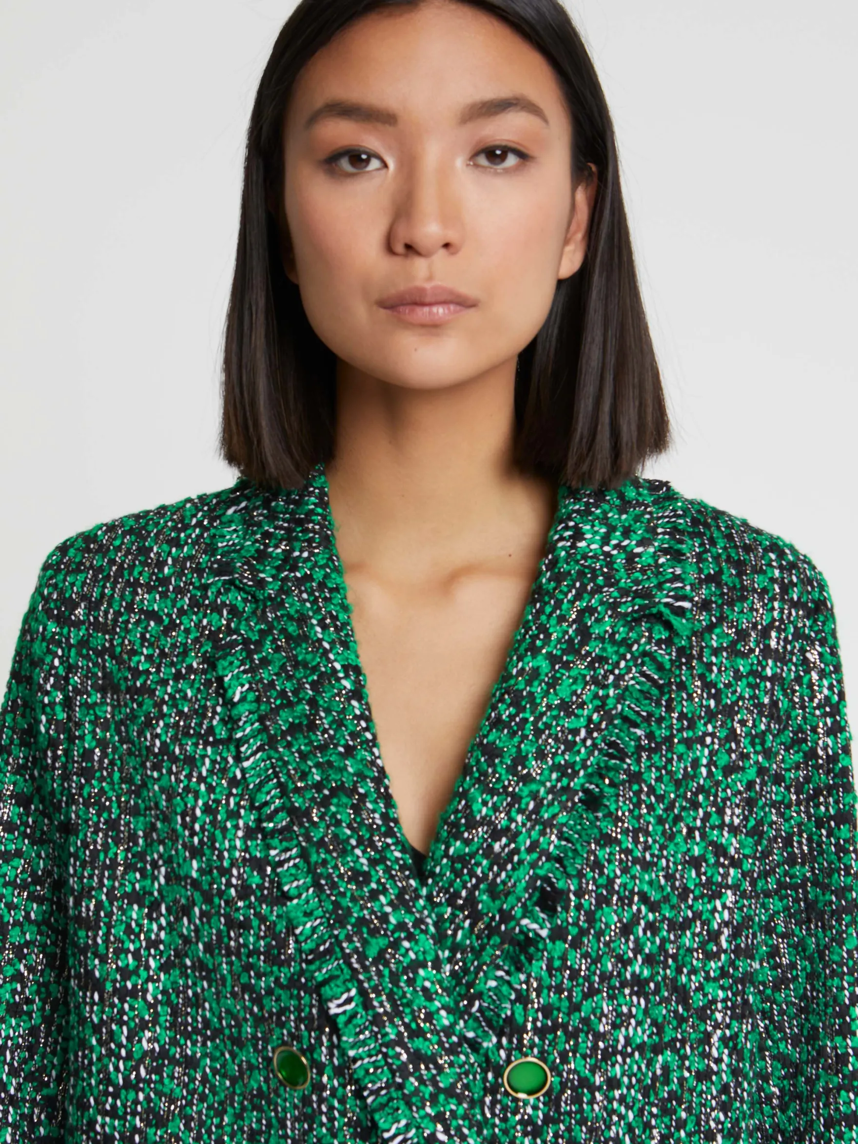 Women Paule Ka Jackets>Woven Suit Jacket