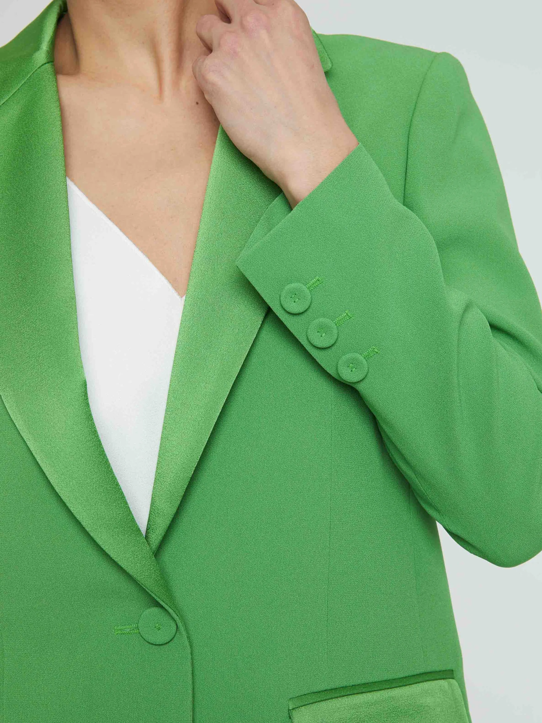 Women Paule Ka Jackets>Woven Suit Jacket