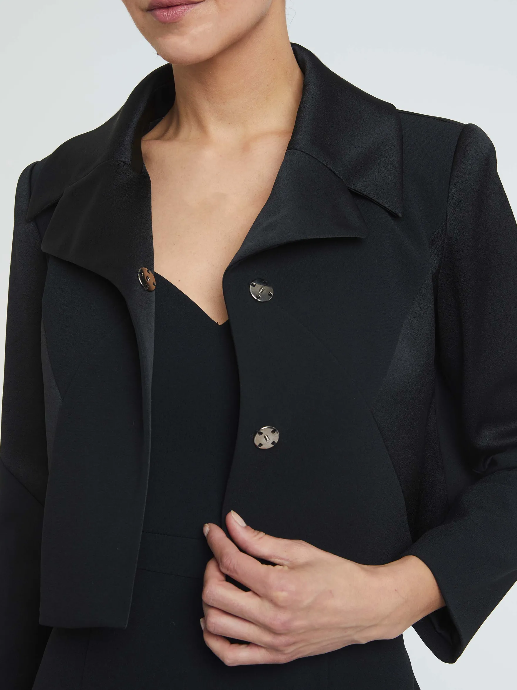 Women Paule Ka Jackets>Woven Suit Jacket